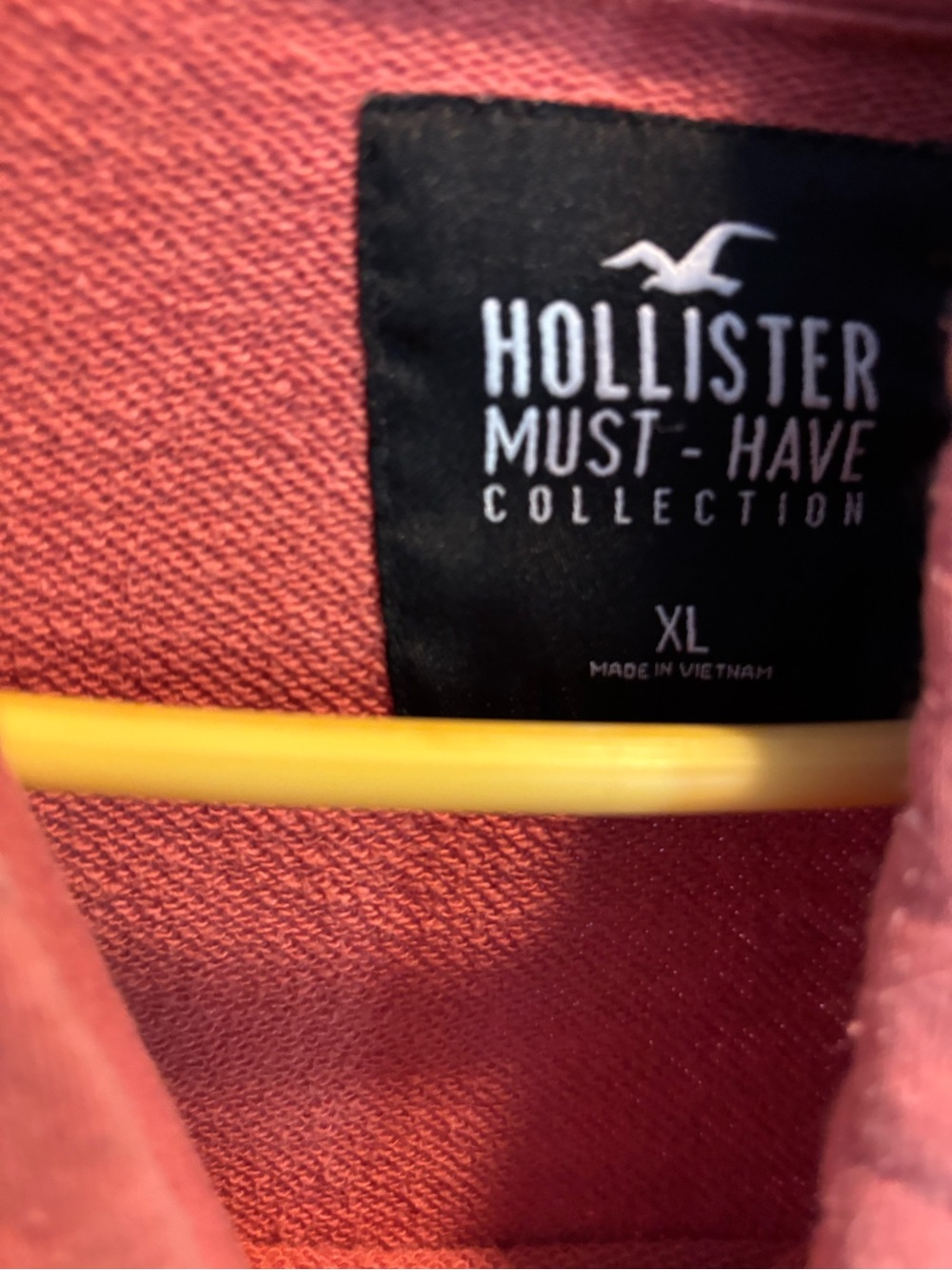 Hollister Women's Rose-Pink Pullover Sweatshirt